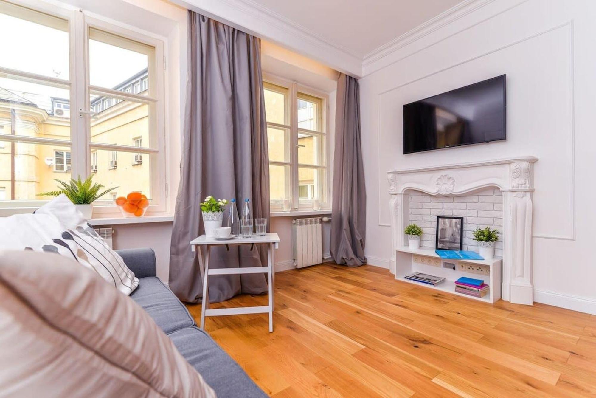 Apartment Warschau Exterior foto